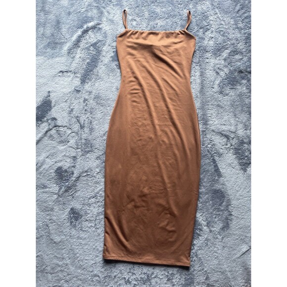Hot Miami Styles Sexy Dress  Color Brown  Pre-owned - Picture 2 of 9
